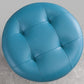 Modern Tufted Ottoman Water Resistant Genuine Leather Round Foot Stool Ottoman Clearhalo 'furn' 'furn_ottomans_poufs' 'Furniture' 'Living Room Furniture' 'Ottomans & Poufs' 'ottomans_poufs' 1200x1200_472e3230-5e79-4004-a862-ce0f0514063d