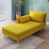 Modern Fabric Chaise Solid Wood Chaise Lounge Couch with One Armed Clearhalo 'Chairs & Seating' 'Chaise Lounge' 'chaise_lounge' 'furn' 'furn_chaise_lounge' 'Furniture' 'Living Room Furniture' 1200x1200_472e9573-8520-4f45-898e-1718d42664af