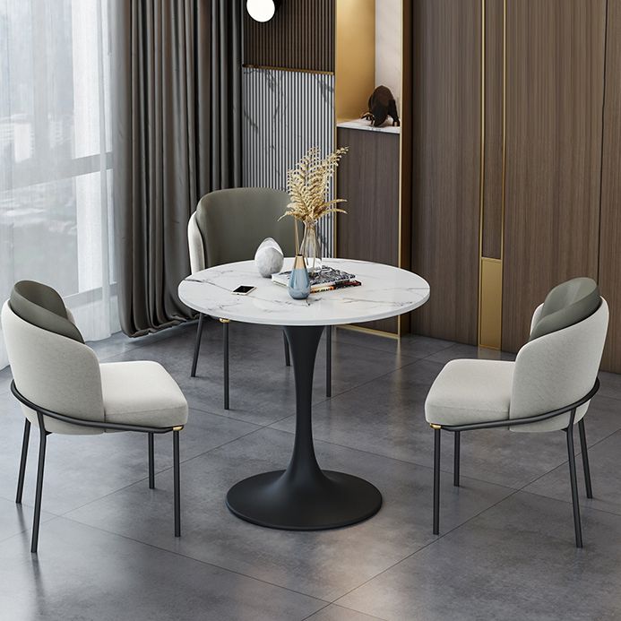 Set da pranzo in pietra sinterizzato moderno set da pranzo 1/2/4/5 pezzi