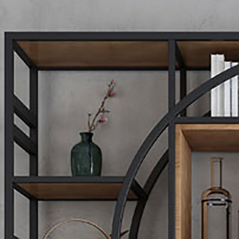 79"H Bookcase Open Back Industrial Style Bookshelf for Study Room Home Office Clearhalo 'Bookcases' 'furn' 'furn_bookcases' 'Furniture' 'furniture_bookcases' 'Office Furniture' 1200x1200_47307de4-9b3b-49d2-a83e-9312c368c98b