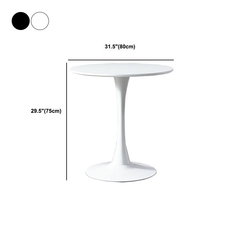 Contemporary Wood Round Dining Set Plastic 1/2/3 Pieces Dining Furniture for Home Clearhalo 'Dining Room Sets' 'Dining Tables & Seating' 'dining_room_set' 'furn' 'furn_dining_room_set' 'Furniture' 'Kitchen & Dining Furniture' 1200x1200_4731047b-6392-430c-8be9-5e777bef7940