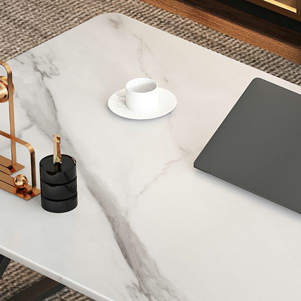 29.53 "H escritorio de oficina contemporáneo Acabado antiguo escritorio de computadora