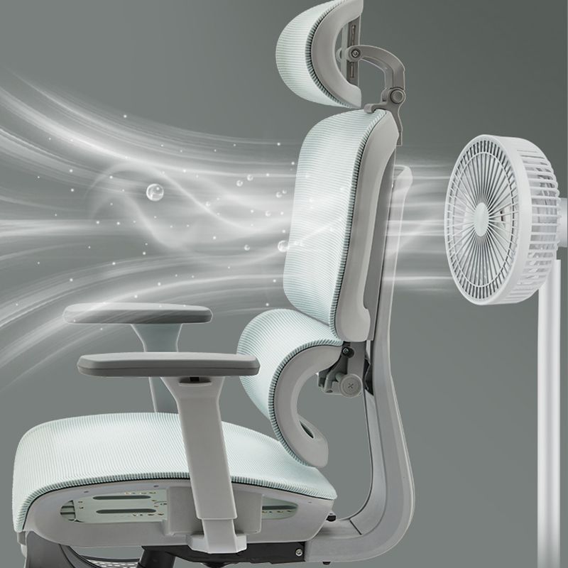 Modern Adjustable Office Chair Distressing Ergonomic Desk Chair with Wheels