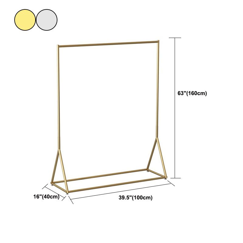 Moderner Kleiderbügel Metall ohne Delesse, freistehende Eingangs -Eingangs -Kit