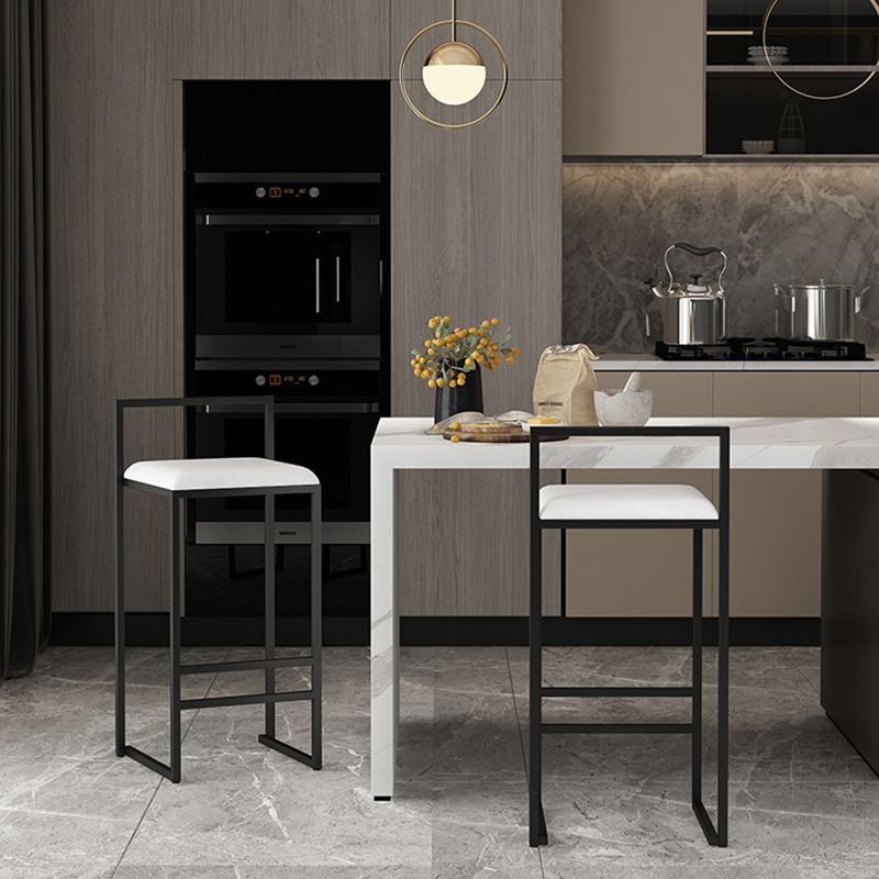 Nordic Style Velvet Upholstered Barstool Sleigh Base Bar Stool Clearhalo 'Bar Furniture' 'Bar Stools' 'bar_stools' 'furn' 'furn_bar_stools' 'furniture_bar_stools' 'Kitchen & Dining Furniture' 'kitchen&dining_furn' 'kitchen' 'kitchen_furn' Furniture' 1200x1200_4737e872-f487-4ada-a065-e3b6bf4ea0fa