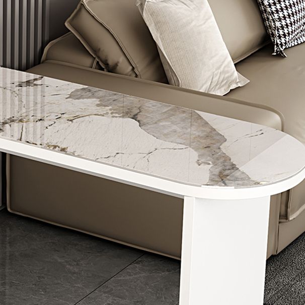 Modern Style Bar Table Stone Bar Table with Storage for Living Room Clearhalo 'Bar Furniture' 'Bar Tables' 'bar_tables' 'furn' 'furn_bar_tables' 'Furniture' 'Kitchen & Dining Furniture' 1200x1200_473a63be-b656-4116-932f-e202e2fbd23b
