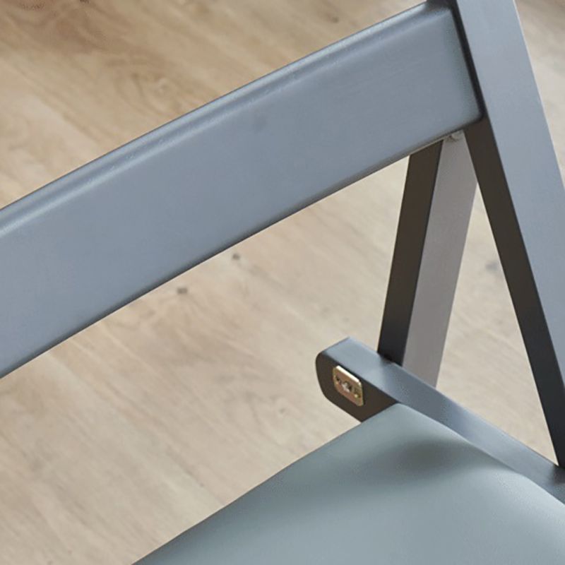 Nordic Style Wood Chair Open Back Dining Side Chair for Dining Room in Gray Clearhalo 'Dining Chairs' 'Dining Tables & Seating' 'dining_chair' 'furn' 'furn_dining_chair' 'Furniture' 'furniture_dining_chair' 'Kitchen & Dining Furniture' 1200x1200_4742b65f-9983-47a3-850d-ac8b253d1787
