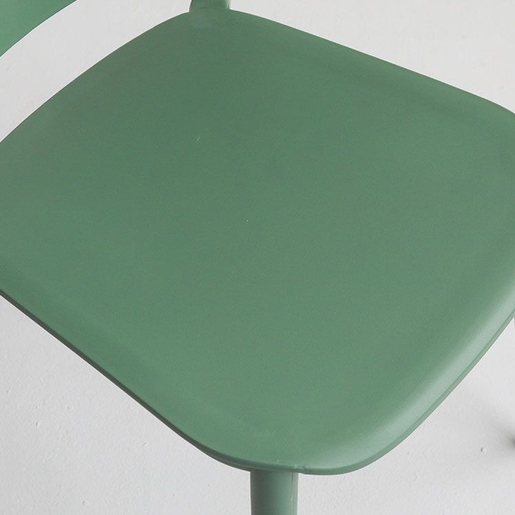 Contemporary Style Plastic Chair Dining Armless Open Back Chairs for Kitchen Clearhalo 'Dining Chairs' 'Dining Tables & Seating' 'dining_chair' 'furn' 'furn_dining_chair' 'Furniture' 'furniture_dining_chair' 'Kitchen & Dining Furniture' 1200x1200_474681d8-6648-45ed-b17d-daa36ccbc13d
