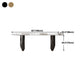 Modern Dining Table Stone Top Dining Table with Stainless Steel Double pedestal Base Clearhalo ' dining_table' 'Dining Tables & Seating' 'Dining Tables' 'furn' 'furn_dining_table' 'Furniture' 'furniture_dining_table' 'Kitchen & Dining Furniture' 'kitchen&dining_furn' 'kitchen' 'kitchen_dining_table' 1200x1200_4746e359-da30-454c-8f8a-e1c9ee0fb1b0