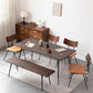 Rectangle Wood Color Dining Table Oak Solid Wood Table Luxury with 4 Legs Clearhalo 'Dining Tables & Seating' 'Dining Tables' 'dining_table' 'furn' 'furn_dining_table' 'Furniture' 'furniture_dining_table' 'Kitchen & Dining Furniture' 'kitchen' 'kitchen_dining_table' 1200x1200_474ad9f9-1969-4a1e-bde4-bc3fd376a701