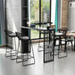 Stone Top Bar Counter Contemporary Rectangle Bar Counter with Sled Base Clearhalo 'Bar Furniture' 'Bar Tables' 'bar_tables' 'furn' 'furn_bar_tables' 'Furniture' 'furniture_bar_tables' 'Kitchen & Dining Furniture' 1200x1200_474c3858-b85d-44fa-b916-b32ab290a85a