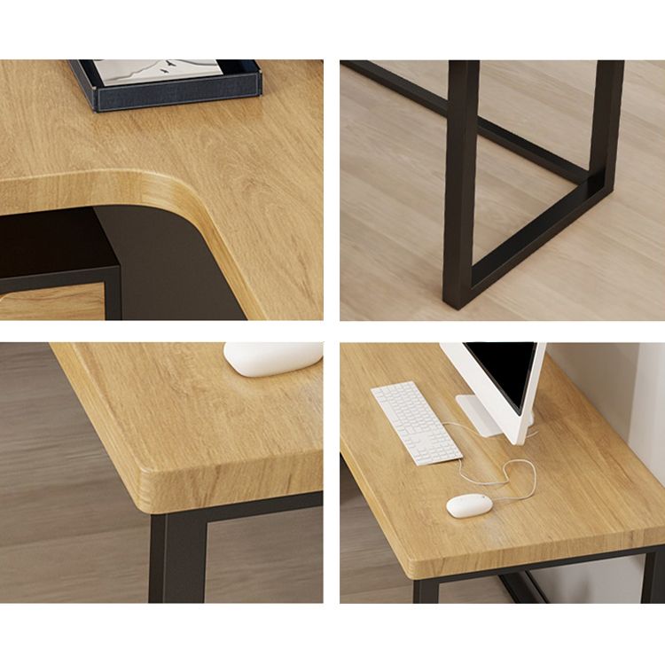 Scrivania dello studio a casa a forma di casa da 29,6 pollici per soggiorno per soggiorno e camera da letto