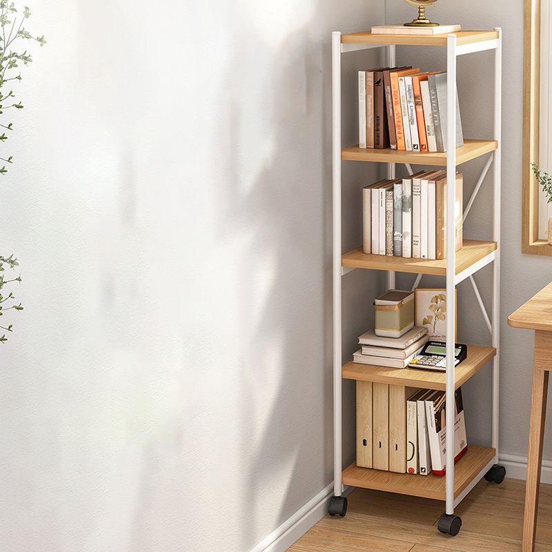 Stile moderno mobile etagere libreria in acciaio home office libreria