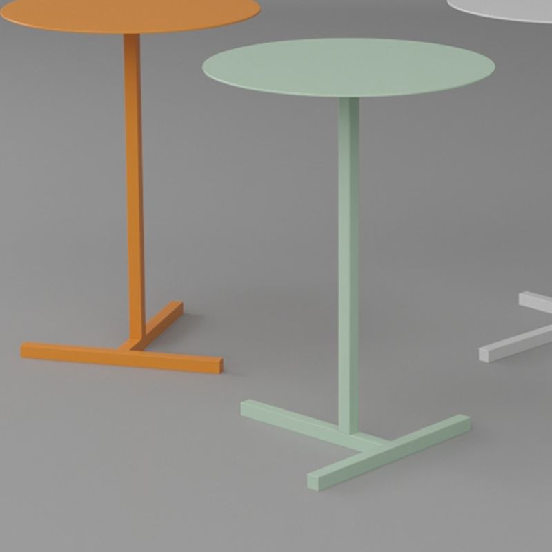 Mid-Century Round Side End Table Pedestal End Table for Living Room Clearhalo 'Coffee & Accent Tables' 'End & Side Tables' 'end_side_tables' 'furn' 'furn_end_side_tables' 'Furniture' 'Living Room Furniture' 1200x1200_47505daf-64ad-41b5-b9da-8ac65a01e0b7