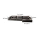 Black Genuine Leather Sectionals 30.7" H Square Arm Sectional Sofa Set Clearhalo 'furn' 'furn_sectionals' 'Furniture' 'Living Room Furniture' 'Sectionals' 1200x1200_47511ea7-95f3-4217-9871-1883a3785464