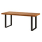 Industrial 1/2/7 Pieces Dining Set Rectangle Wood Dining Table for Dining Room