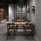 Industrial Rectangle Dining Table Pine Solid Wood Table with Black Trestle Base for Home Use Clearhalo ' dining_table' 'Dining Tables & Seating' 'Dining Tables' 'furn' 'furn_dining_table' 'Furniture' 'furniture_dining_table' 'Kitchen & Dining Furniture' 'kitchen&dining_furn' 'kitchen' 'kitchen_dining_table' 1200x1200_47519b69-9892-454c-9fe3-0cda6d7d4f71