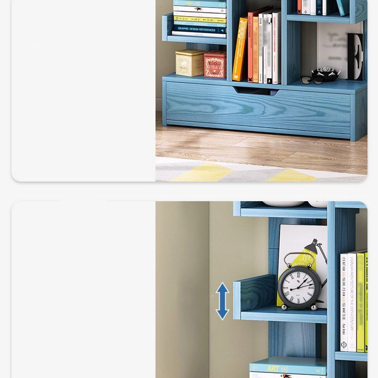 Scandinavian Style Bookshelf Engineered Wood Open Back Bookcase for Home Office Study Room Clearhalo 'Bookcases' 'furn' 'furn_bookcases' 'Furniture' 'furniture_bookcases' 'kitchen' 'kitchen_bookcases' 'Living Room Furniture' 'Office Furniture' 1200x1200_4755dd8e-f265-4398-8676-ac19d269f176