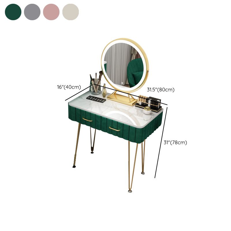 Slate Vanity Desk Removable Vanity Makeup Vanity Set for Bedroom Clearhalo 'Bedroom Furniture' 'furn' 'furn_makeup_vanities' 'Furniture' 'Makeup Vanities' 'makeup_vanities' 1200x1200_4758b453-622f-4899-8a21-902104fa1b5f