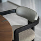 Upholstered Dining Chairs Contemporary Arm Chairs with Wood Base Clearhalo 'Dining Chairs' 'Dining Tables & Seating' 'dining_chair' 'furn' 'furn_dining_chair' 'Furniture' 'Kitchen & Dining Furniture' 1200x1200_4759f449-b4db-4344-a8ab-10d2927f4a5f
