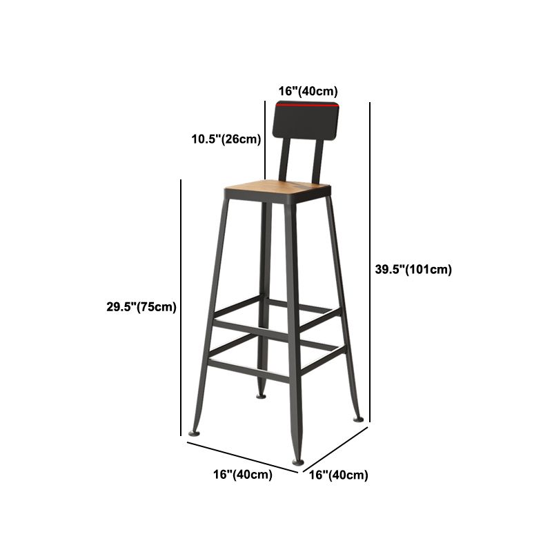 1/4/7 stuks industriële ijzeren balk tafel set rechthoek dennenhout bistro set met voetsteun