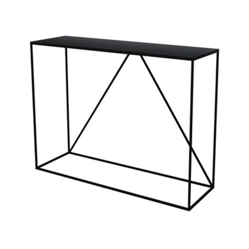 Rectangle Table accent de console contemporaine