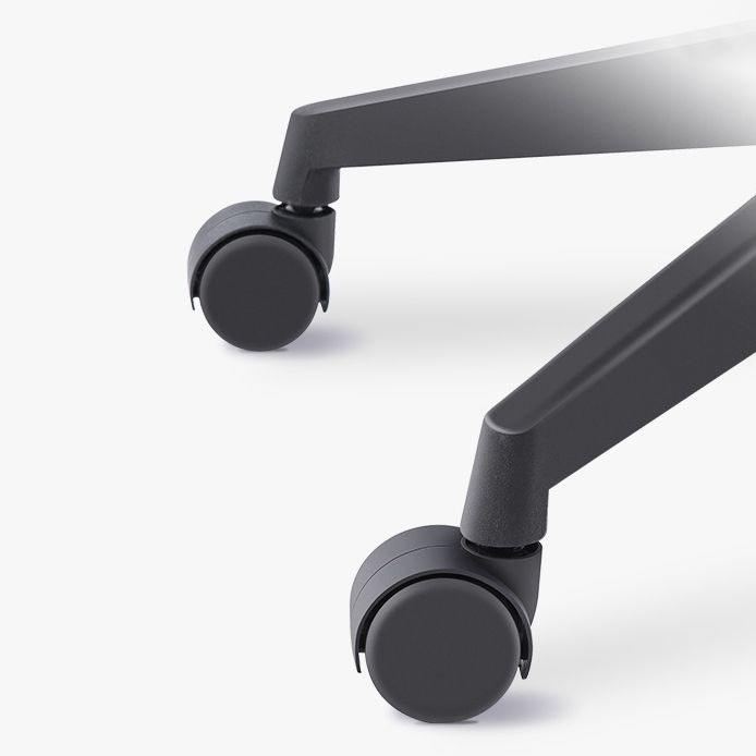 Ergonomic Mesh Desk Chair Modern Style Fixed Arms Chair with Swivel Casters Clearhalo 'furn' 'furn_office_chair' 'Furniture' 'furniture_office_chair' 'Office Chairs' 'Office Furniture' 'office_chair' 1200x1200_475f4594-a48b-4ee5-a7f1-c201c202d107