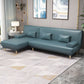 Modern Fabric/Faux Leather Sofa with Pillow Top Arm for Living Room