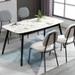 Glam Metal Dining Room Armless Chairs Open Back Dining Side Chair for Restaurant Clearhalo ' kitchen&dining_furn' 'Dining Chairs' 'Dining Tables & Seating' 'dining_chair' 'furn' 'furn_dining_chair' 'Furniture' 'furniture_dining_chair' 'Kitchen & Dining Furniture' 'kitchen' 1200x1200_476294f7-8eec-4dad-a287-ae667f573e5c