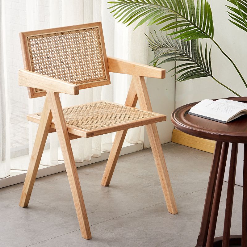 Wood 20" L x 20" W x 31.8" H Armless Solid Wood Frame Chair for Living Room Clearhalo 'Accent Chairs' 'accent_chairs' 'Chairs & Seating' 'furn' 'furn_accent_chairs' 'Furniture' 'Living Room Furniture' 1200x1200_476efa53-2fa8-4855-ae87-daca727bcd43