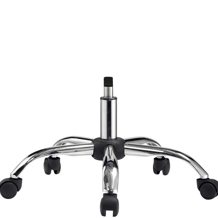 Silla sin altura de altura de asiento ajustable con ruedas de ruedas