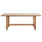 Modern Rectangle Wood Dining Table Solid Wood Base for Dining Room Clearhalo 'Dining Tables & Seating' 'Dining Tables' 'dining_table' 'furn' 'furn_dining_table' 'Furniture' 'Kitchen & Dining Furniture' 1200x1200_477581a7-5999-45b8-bd99-d32f3544e02e