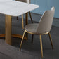Glam White and Gold Dinette Set 1/4/5/7 Pieces Double Pedestal Dining Table Set Clearhalo 'Dining Room Sets' 'Dining Tables & Seating' 'dining_room_set' 'furn' 'furn_dining_room_set' 'Furniture' 'Kitchen & Dining Furniture' 1200x1200_4778626e-44cf-49a8-a77a-b16d78aa051f