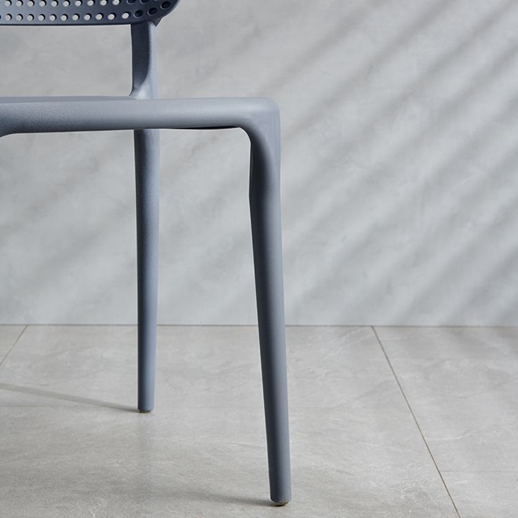 Plastic Contemporary RestaurantSide Chair Colorful Stacking Dining Chair Clearhalo ' kitchen&dining_furn' 'Dining Chairs' 'Dining Tables & Seating' 'dining_chair' 'furn' 'furn_dining_chair' 'Furniture' 'furniture_dining_chair' 'Kitchen & Dining Furniture' 'kitchen' 1200x1200_4779b4a4-3c25-404f-84c4-65fb9465fe21