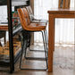 Modern PU Upholstery Bar Stool Low Back Arm-less Counter-height Indoor Stool Clearhalo 'Bar Furniture' 'Bar Stools' 'bar_stools' 'furn' 'furn_bar_stools' 'furniture_bar_stools' 'Kitchen & Dining Furniture' 'kitchen&dining_furn' 'kitchen' 'kitchen_furn' Furniture' 1200x1200_4779c654-9bf4-4e2c-a008-c32efcb07227