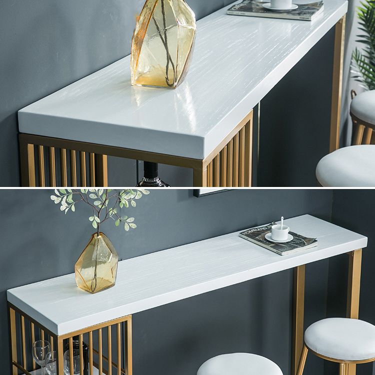 1/3/4 stuks Glam Bar Set Home Mat Finish Iron Bark Stool en Table Set