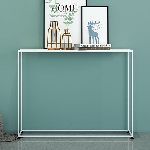 Tavolo di accento della console contemporanea tavolo da console di finitura antica in metallo