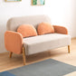 Scandinavian Loveseat with 2 Pillows and Square Arm for Apartment Clearhalo 'furn' 'furn_sofas' 'Furniture' 'furniture_sofas' 'Living Room Furniture' 'Sofa' 'sofas' 1200x1200_477c3c5a-441e-411d-a536-5e130fca7fa0