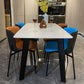 Stone Top Dining Table Rectangle Dining Table with 4 Solid Wood Legs Clearhalo ' dining_table' 'Dining Tables & Seating' 'Dining Tables' 'furn' 'furn_dining_table' 'Furniture' 'furniture_dining_table' 'Kitchen & Dining Furniture' 'kitchen&dining_furn' 'kitchen' 'kitchen_dining_table' 1200x1200_477c98e1-661a-46fd-b4fc-042be670e0eb