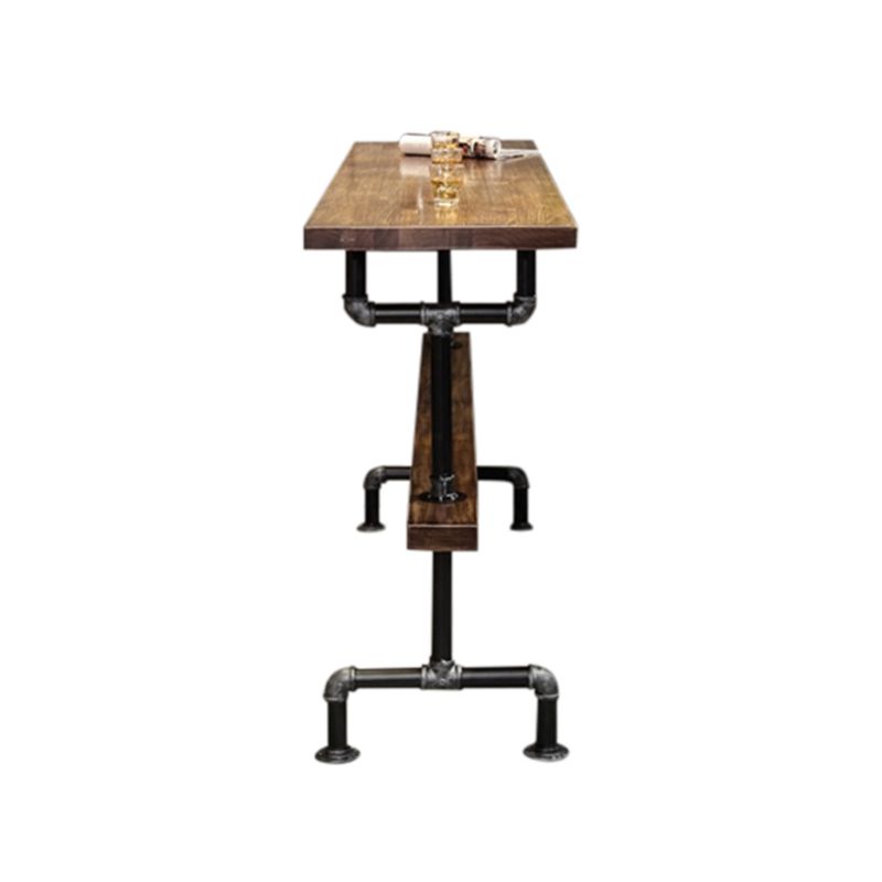 1/4/7 Pieces Pub Dining Set Rectangular Counter Height Pub Set Clearhalo 'Bar Furniture' 'furn' 'furn_home_bar_bar_sets' 'Furniture' 'Home Bars & Bar Sets' 'home_bar_bar_sets' 'Kitchen & Dining Furniture' 1200x1200_477f06cd-3d1d-47e0-b8c9-db0e4a23375c