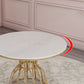 Glam 1/4/5 Pieces Round Dining Set Sintered Stone Dining Table Set for Home Use Clearhalo 'Dining Room Sets' 'Dining Tables & Seating' 'dining_room_set' 'furn' 'furn_dining_room_set' 'Furniture' 'furniture_dining_room_set' 'Kitchen & Dining Furniture' 'kitchen&dining_furn' 'kitchen' 1200x1200_47805c3b-557a-4fe1-a2c3-0d4f2c9f9f43