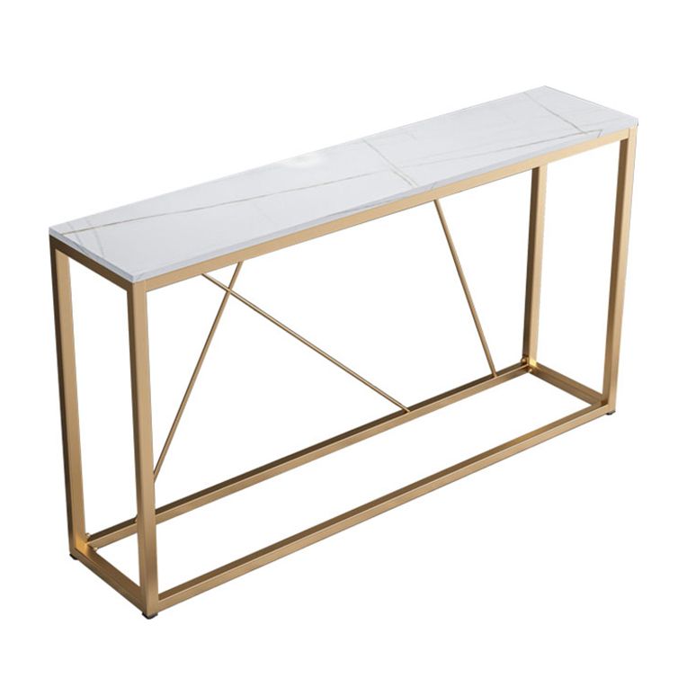 Mesa de finalización de acabado rectángulo contemporáneo de la mesa de la consola de acabado antiguo