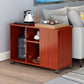 Transitional Rectangular End Table Removable Sofa Side Table with Storage
