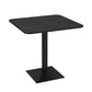 Industrial Style Sintered Stone Dinner Room Kitchen Black Table with Metal Base Clearhalo ' dining_table' 'Dining Tables & Seating' 'Dining Tables' 'furn' 'furn_dining_table' 'Furniture' 'furniture_dining_table' 'Kitchen & Dining Furniture' 'kitchen&dining_furn' 'kitchen' 'kitchen_dining_table' 1200x1200_4783231f-40fa-4bcd-bd92-9aa20f4ec1ba