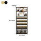 Gold and Black Floor Wine Glass Stemware Rack Holder Metal Wine Holder Rack Clearhalo 'furn' 'furn_wine_racks' 'Furniture' 'Kitchen & Dining Furniture' 'Wine Racks' 'wine_racks' 1200x1200_47833c18-df71-4eae-99fd-d7f33bc98357