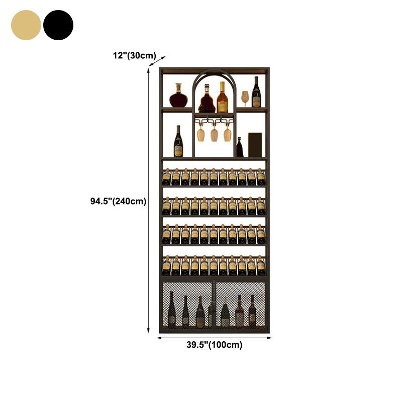 Gold and Black Floor Wine Glass Stemware Rack Holder Metal Wine Holder Rack Clearhalo 'furn' 'furn_wine_racks' 'Furniture' 'Kitchen & Dining Furniture' 'Wine Racks' 'wine_racks' 1200x1200_47833c18-df71-4eae-99fd-d7f33bc98357