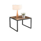 Table basse Frame/Frame Table basse rectangulaire moderne en MDF 18''H