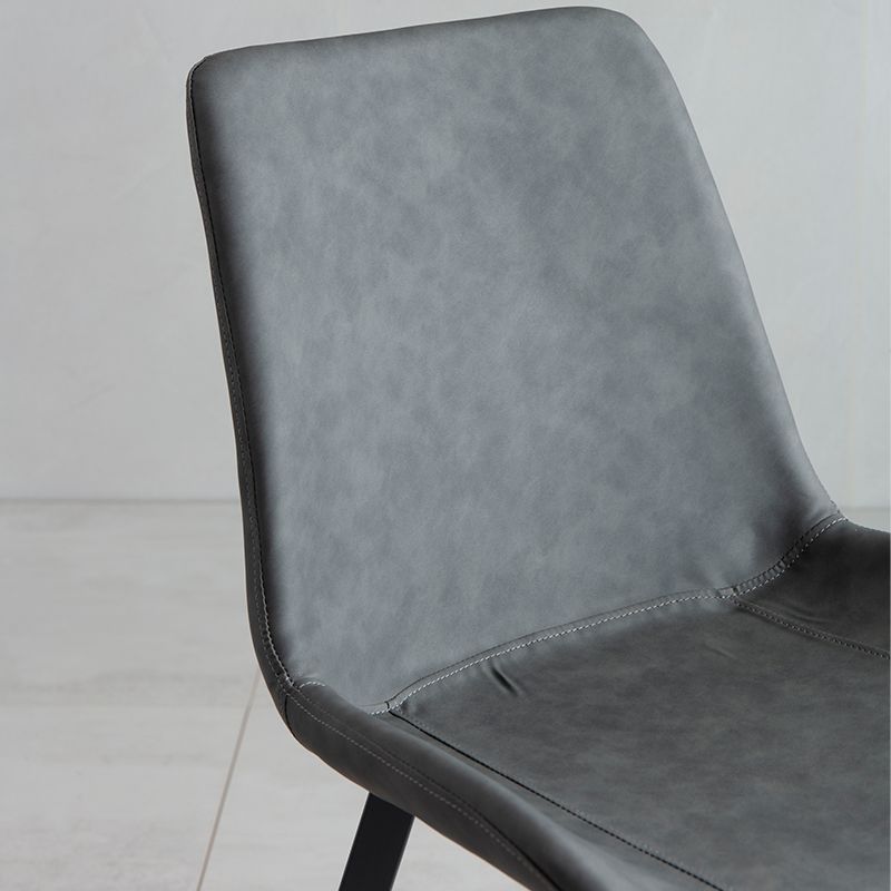 Contemporary Style Dining Chairs Armless Single Chair with Metal Legs Clearhalo ' kitchen&dining_furn' 'Dining Chairs' 'Dining Tables & Seating' 'dining_chair' 'furn' 'furn_dining_chair' 'Furniture' 'furniture_dining_chair' 'Kitchen & Dining Furniture' 'kitchen' 1200x1200_4795a6d0-365d-42ad-b3e3-90eeb0bcd2cd