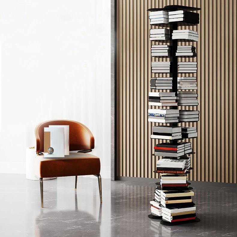 Contemporary Vertical Etagere Bookshelf Metal Open Back Shelf for Office Clearhalo 'Bookcases' 'furn' 'furn_bookcases' 'Furniture' 'furniture_bookcases' 'kitchen' 'kitchen_bookcases' 'Living Room Furniture' 'Office Furniture' 1200x1200_4796f1ad-b09a-40df-adb4-0965c83ac49f