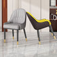 Glam Style Parsons Dining Side Chair Leather Indoor Dining Chair Clearhalo 'Dining Chairs' 'Dining Tables & Seating' 'dining_chair' 'furn' 'furn_dining_chair' 'Furniture' 'furniture_dining_chair' 'Kitchen & Dining Furniture' 1200x1200_4797a483-1a50-4d8f-a5c5-621d1f2e2055
